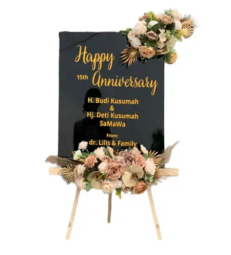 Papan Bunga Akrilik Kerta